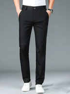 Calca Social Alpha Tech Bamboo Fiber Preto - AlphaCode