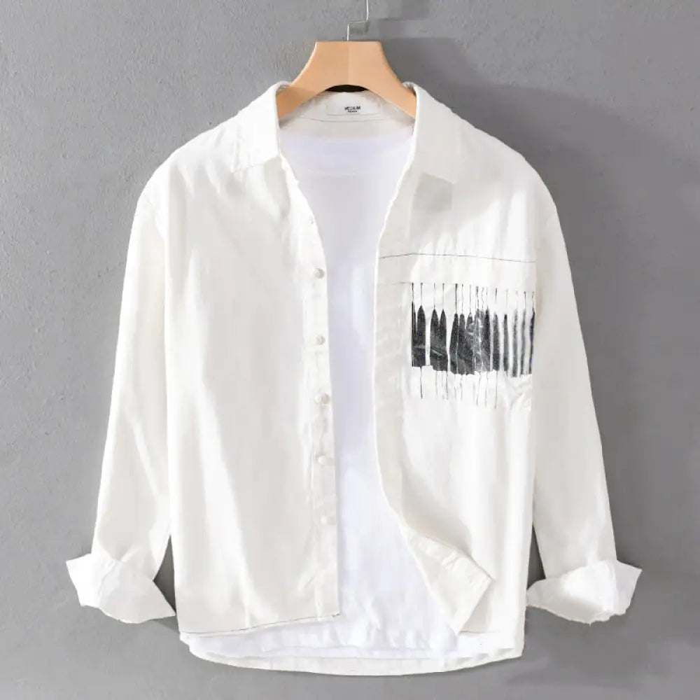 Camisa Alpha Almanaq Azul - AlphaCode