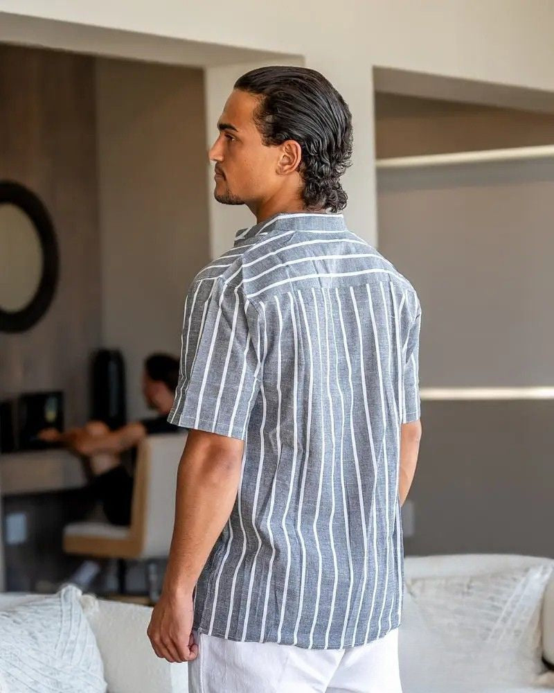 Camisa Alpha Bari Sailor Azul - AlphaCode