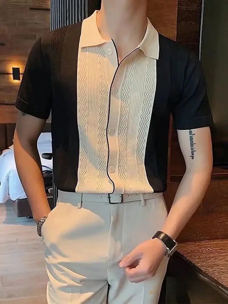 Camisa Alpha Buttoned Preto - AlphaCode