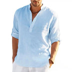 Camisa Alpha De Biggan Azul - AlphaCode