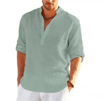 Camisa Alpha De Biggan Azul - AlphaCode