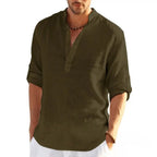 Camisa Alpha De Biggan Azul - AlphaCode