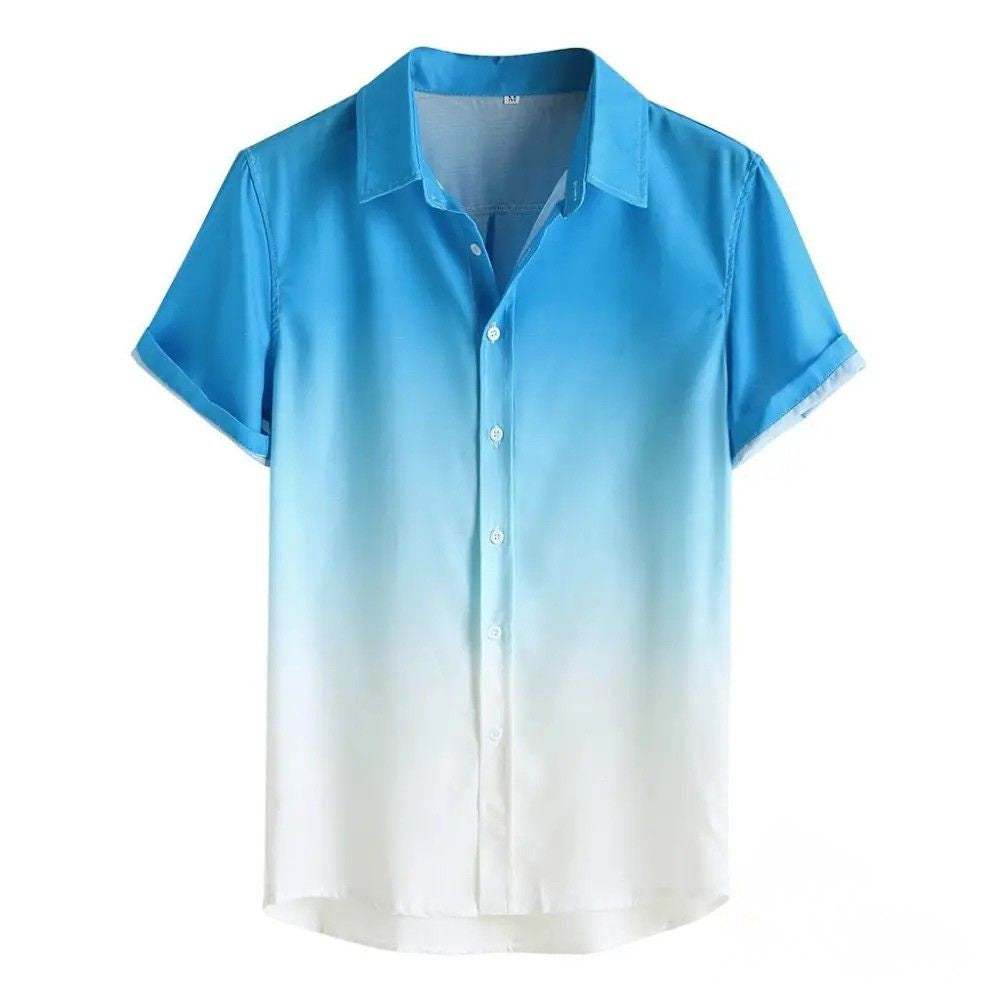 Camisa Alpha Degrade Azul - AlphaCode