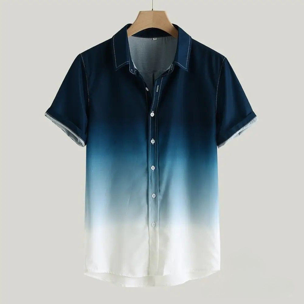 Camisa Alpha Degrade Azul - AlphaCode