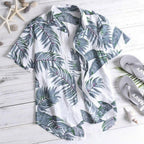 Camisa Alpha Floral Vermelho - AlphaCode
