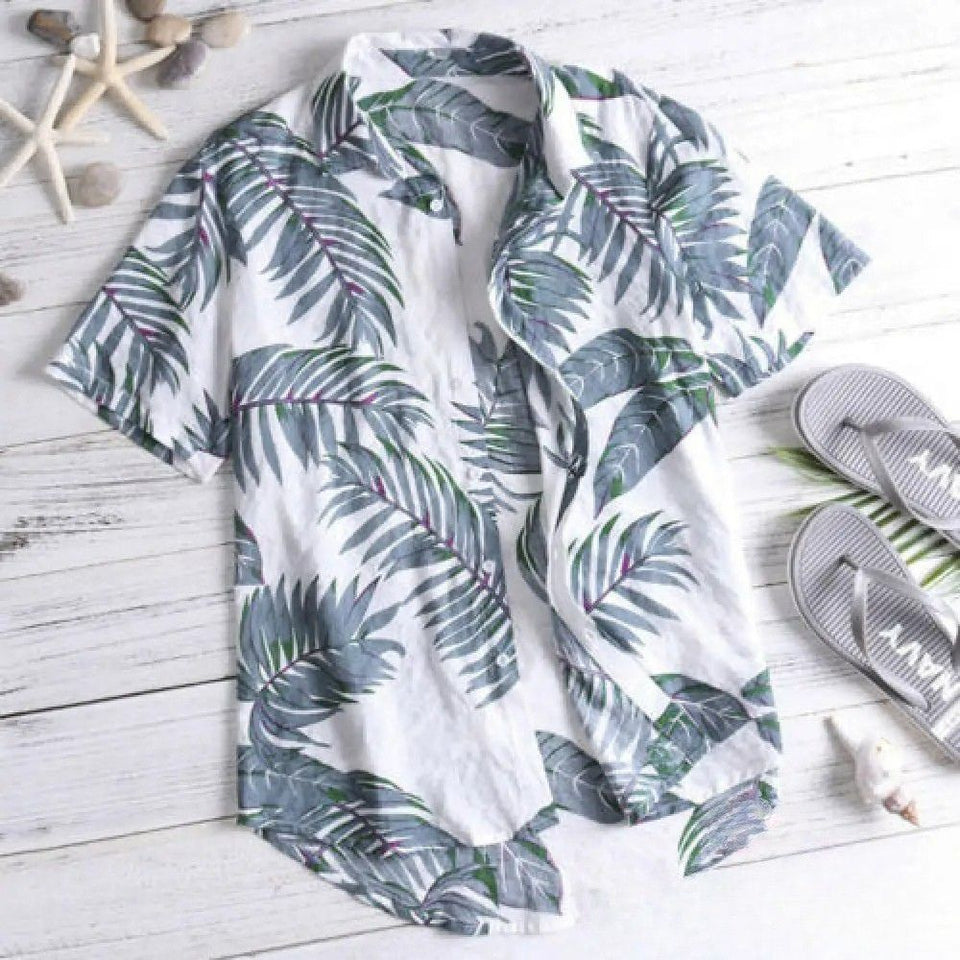 Camisa Alpha Floral Vermelho - AlphaCode
