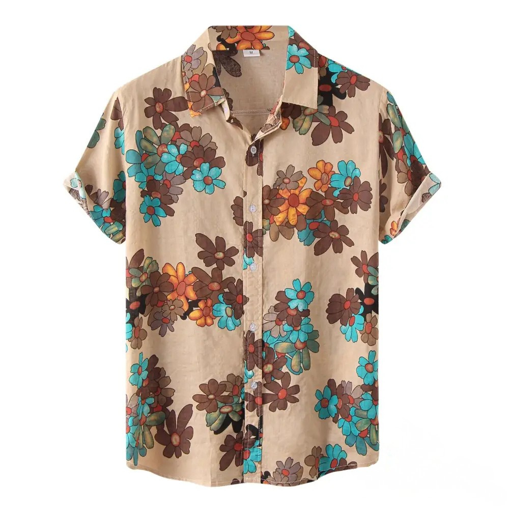 Camisa Alpha Flowers Verde - AlphaCode