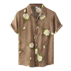 Camisa Alpha Flowers Verde - AlphaCode