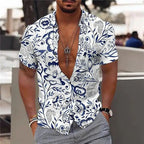 Camisa Alpha Hawaiian Branco - AlphaCode