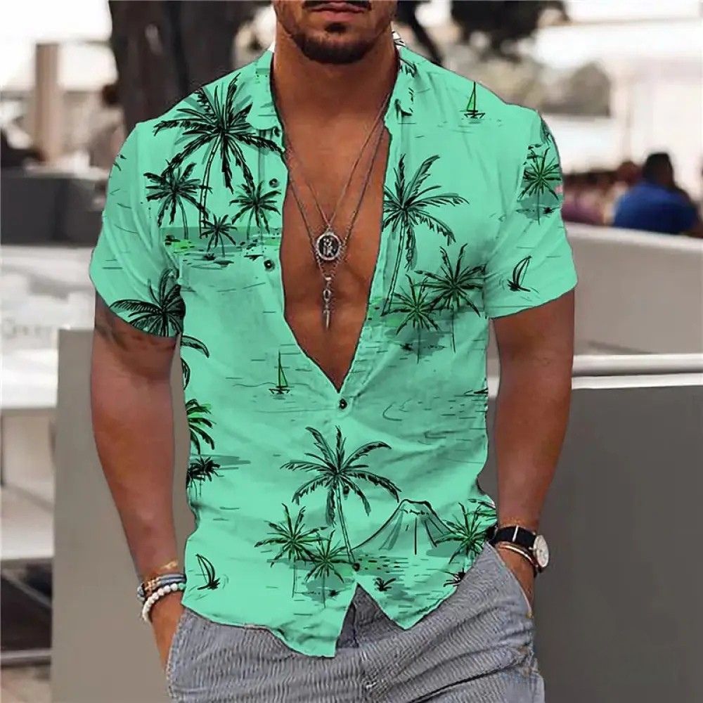 Camisa Alpha Hawaiian Branco - AlphaCode