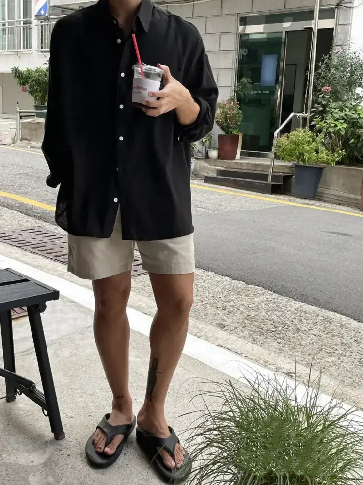 Camisa Alpha Kyoto Preto - AlphaCode