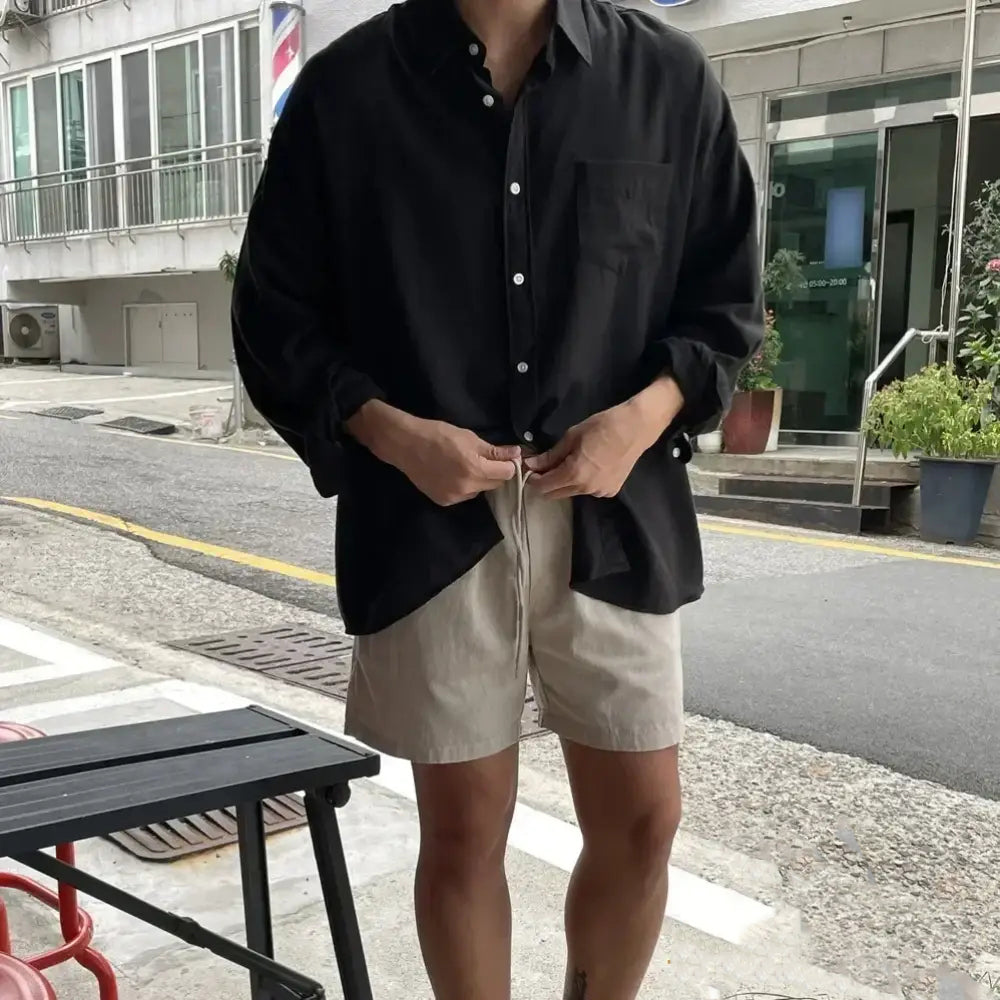 Camisa Alpha Kyoto Preto - AlphaCode