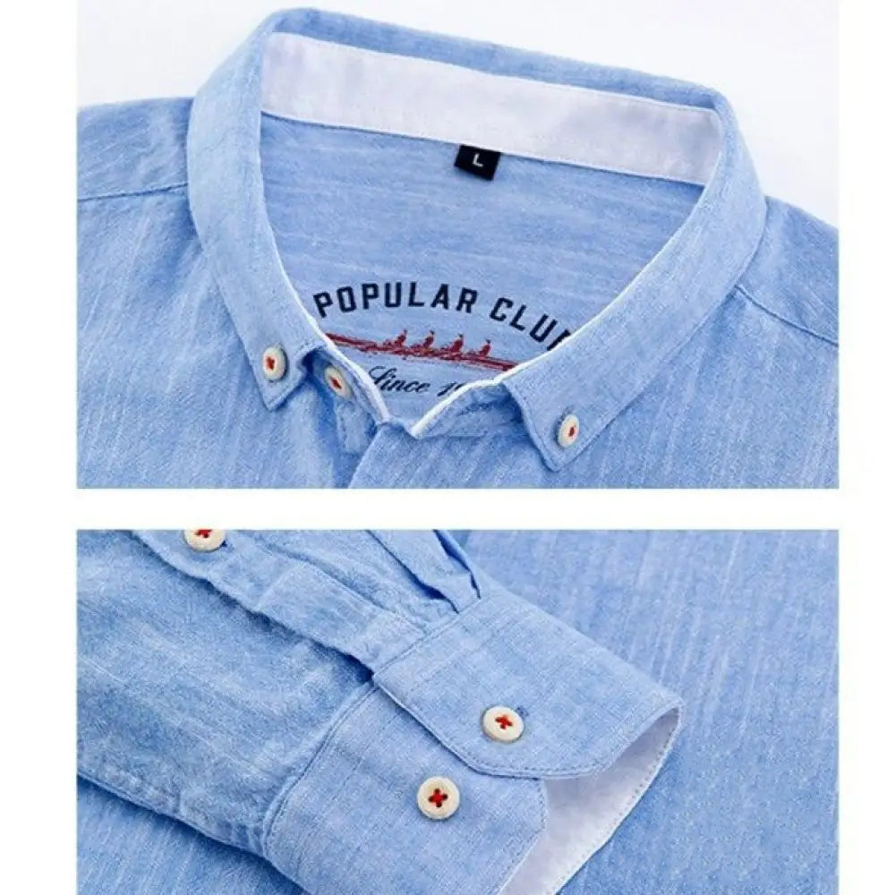 Camisa Alpha Linen Branco - AlphaCode