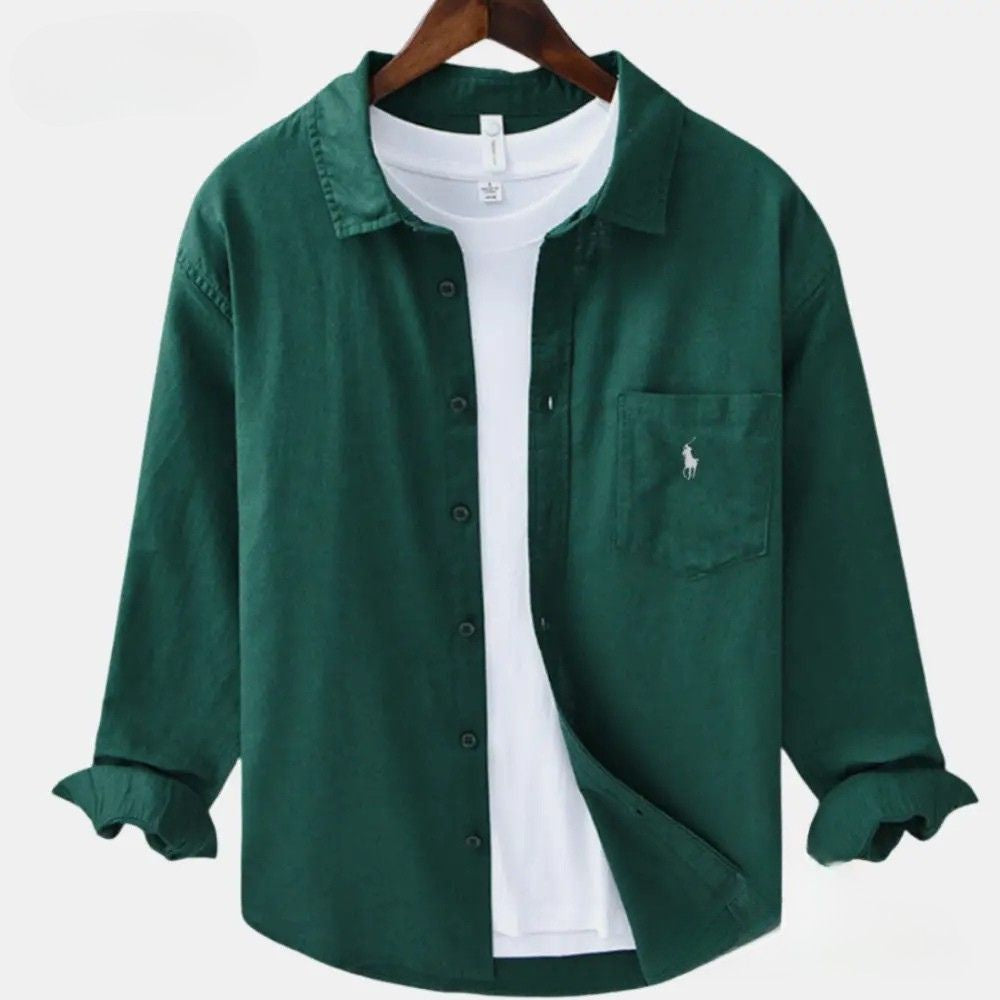 Camisa Alpha Linen Coast Bege - AlphaCode