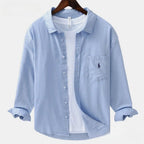 Camisa Alpha Linen Coast Bege - AlphaCode
