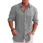 Camisa Alpha Linen Rosa - AlphaCode