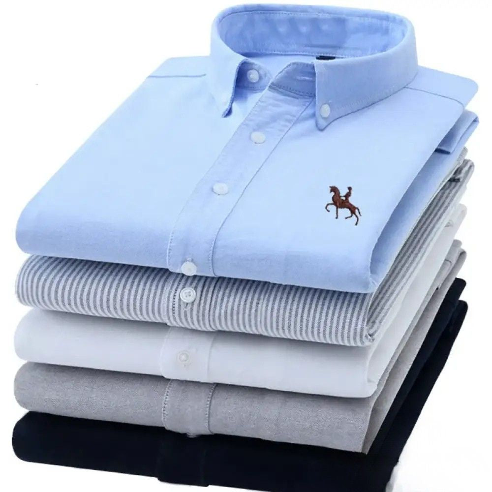 Camisa Alpha Oxford - AlphaCode