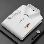 Camisa Alpha Polo Masculina Preto - AlphaCode
