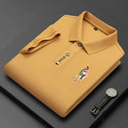 Camisa Alpha Polo Masculina Preto - AlphaCode