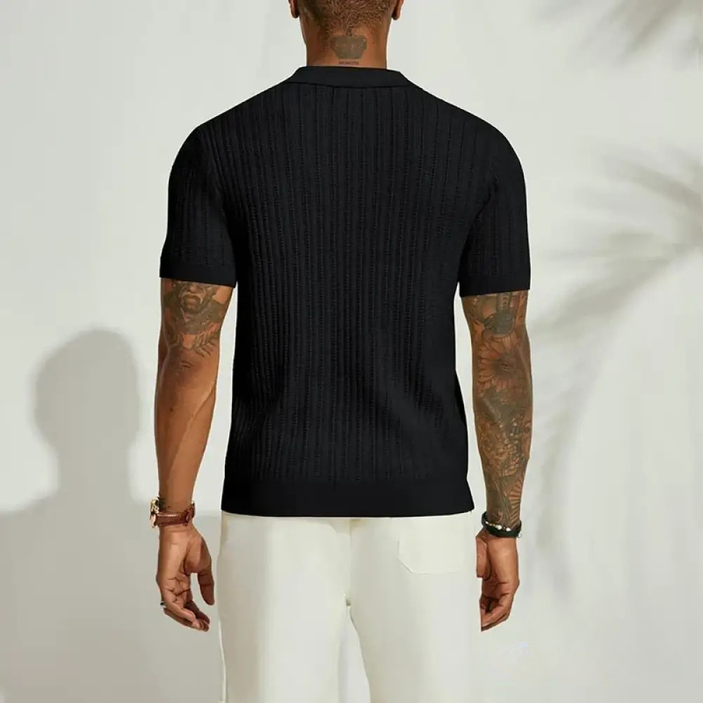 Camisa Alpha Ravello Preto - AlphaCode