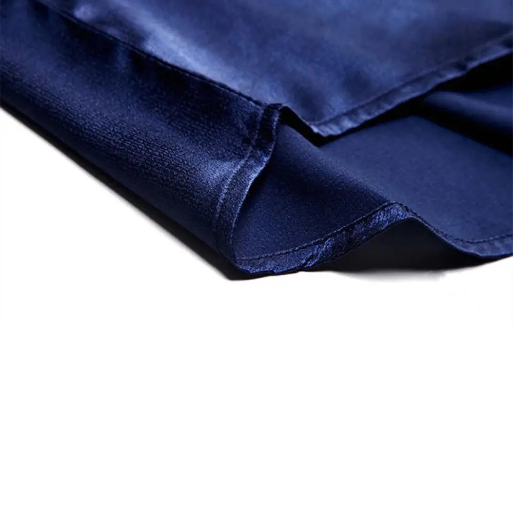 Camisa Alpha Silk Satin Preto - AlphaCode