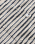 Camisa Alpha Striped Class Marrom - AlphaCode