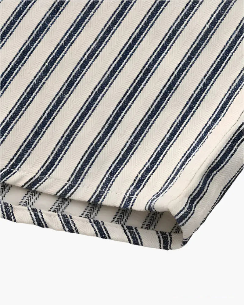Camisa Alpha Striped Class Marrom - AlphaCode