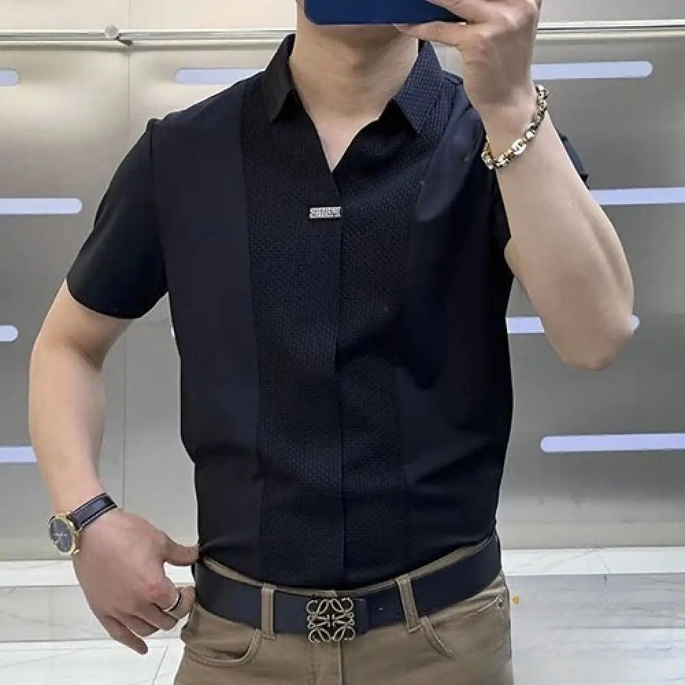 Camisa Alpha Tech Montreux Preto - AlphaCode