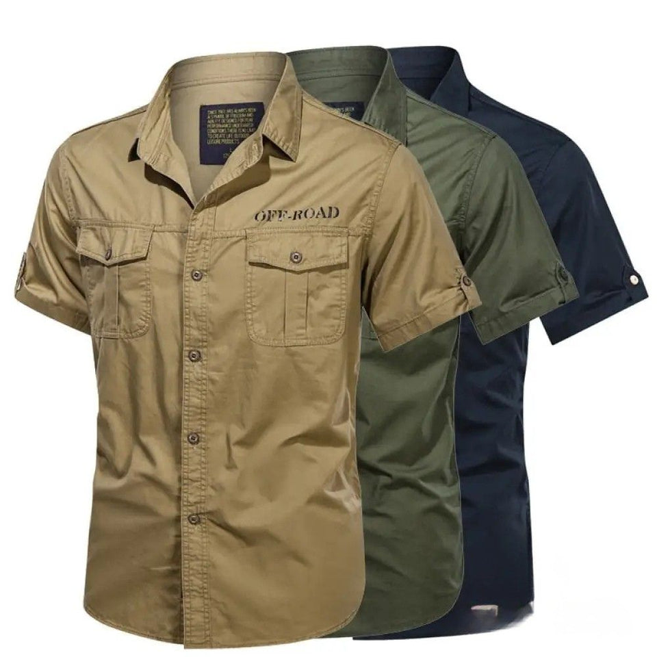 Camisa Aotorr Off Road Verde - AlphaCode