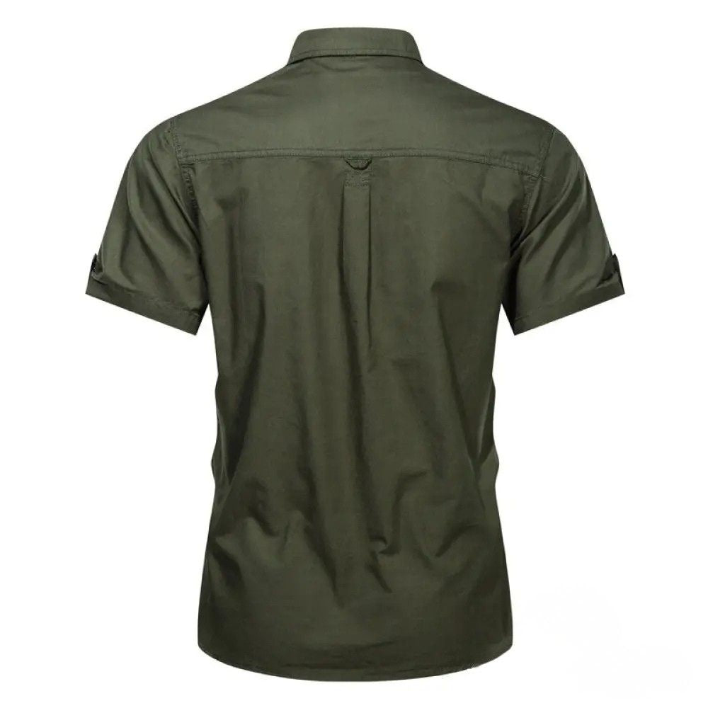 Camisa Aotorr Off Road Verde - AlphaCode