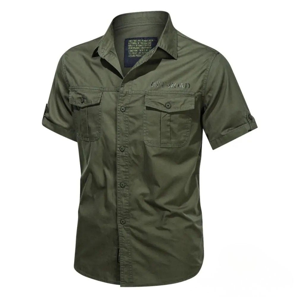 Camisa Aotorr Off Road Verde - AlphaCode