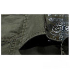 Camisa Casual Militar Baggy Verde - AlphaCode