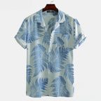 Camisa Estampa Tropical Preto - AlphaCode
