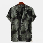 Camisa Estampa Tropical Rosa - AlphaCode