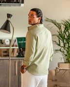 Camisa Linen Alpha Bege - AlphaCode