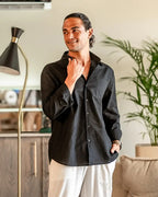 Camisa Linen Alpha Bege - AlphaCode