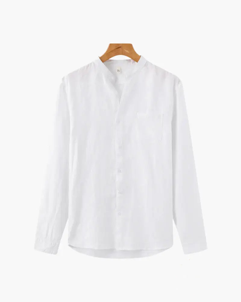 Camisa Linen Alpha Bege - AlphaCode