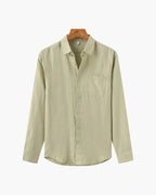 Camisa Linen Alpha Bege - AlphaCode
