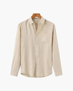Camisa Linen Alpha Bege - AlphaCode