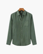 Camisa Linen Alpha Cinza - AlphaCode