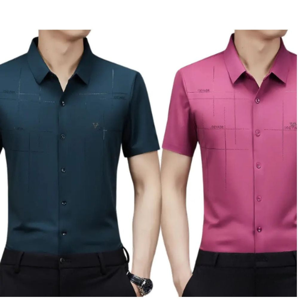Camisa Masculina Alpha Loeveder Compre 1 Leve 2 Promocao Azul - AlphaCode