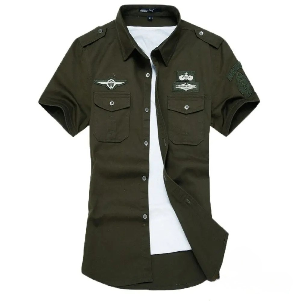 Camisa Militar Tactical Airforce Azul - AlphaCode
