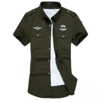 Camisa Militar Tactical Airforce Azul - AlphaCode