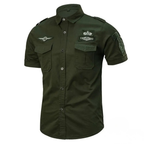 Camisa Militar Tactical Airforce Verde - AlphaCode