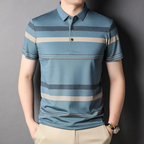 Camisa Polo Alfa Alvar Azul - AlphaCode