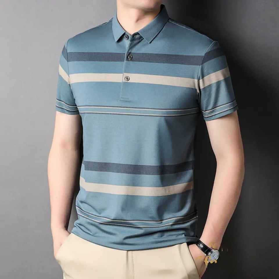 Camisa Polo Alfa Alvar Caqui - AlphaCode