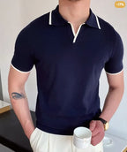 Camisa Polo Alfa Bombain Bege - AlphaCode