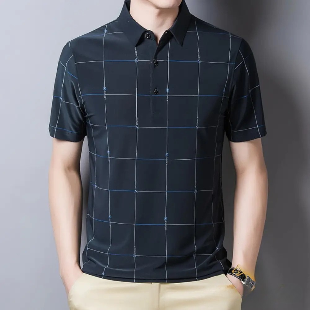 Camisa Polo Alpha Albano Preto - AlphaCode