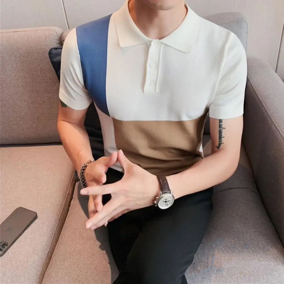 Camisa Polo Alpha Amistares Preto - AlphaCode